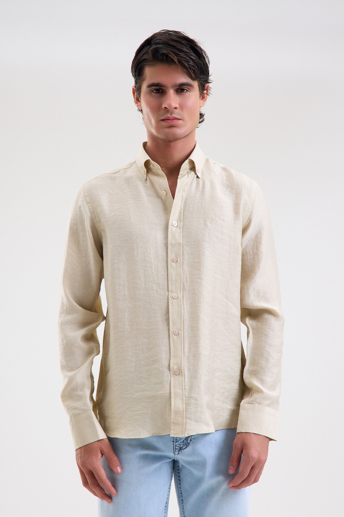 Tencel-Blend Microfiber Shirt