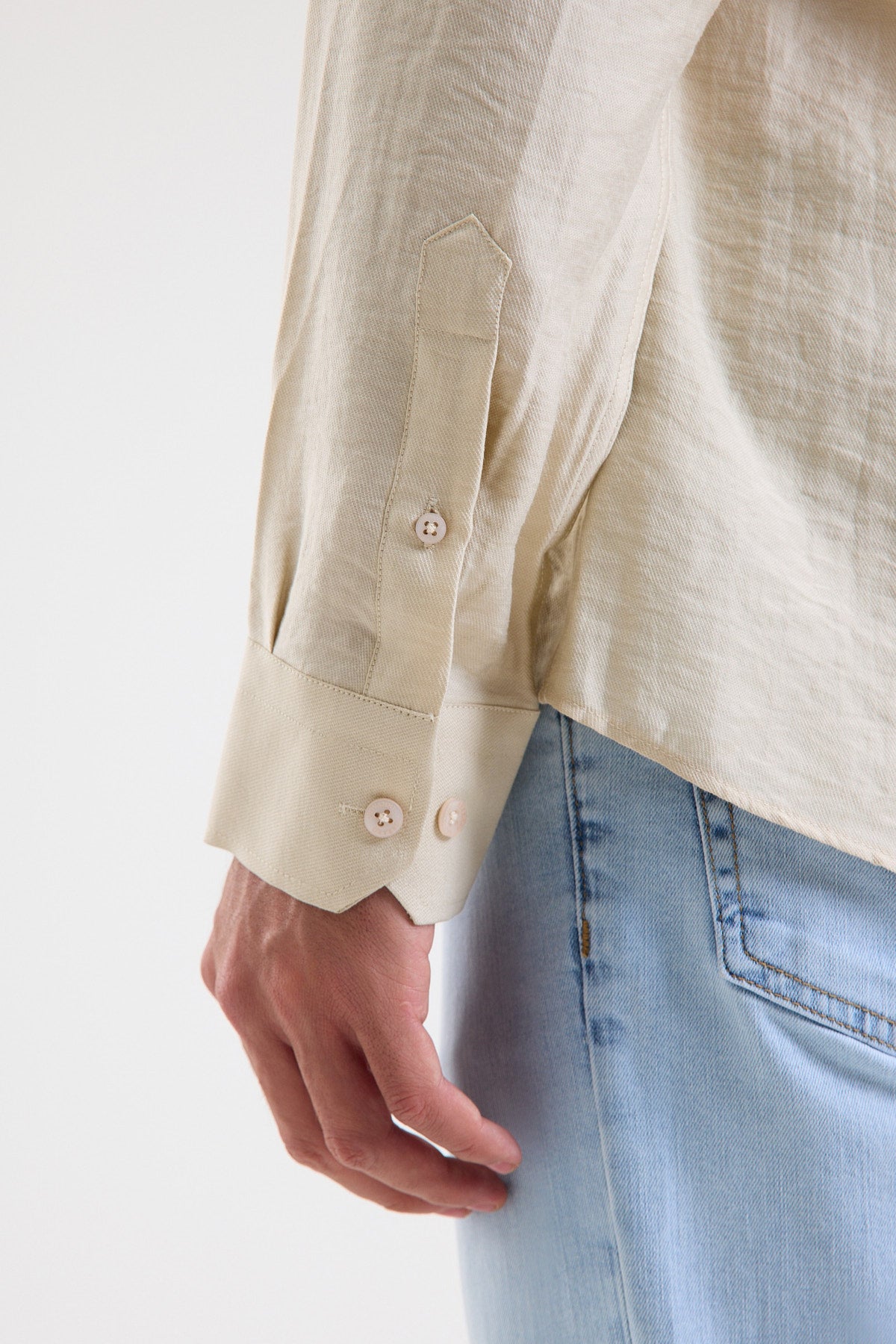 Tencel-Blend Microfiber Shirt
