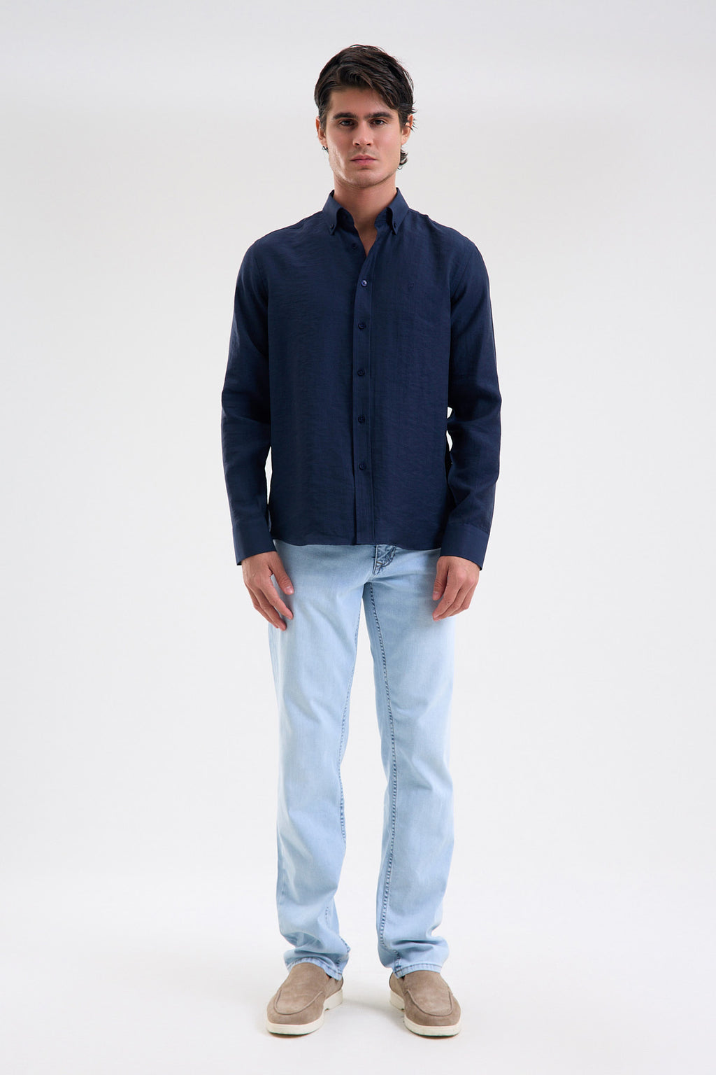 Tencel-Blend Microfiber Shirt