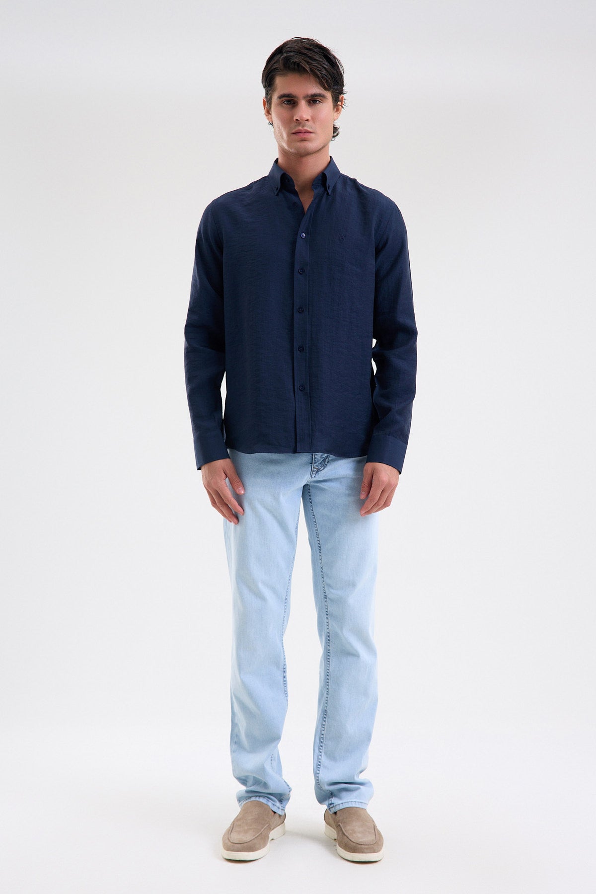 Tencel-Blend Microfiber Shirt