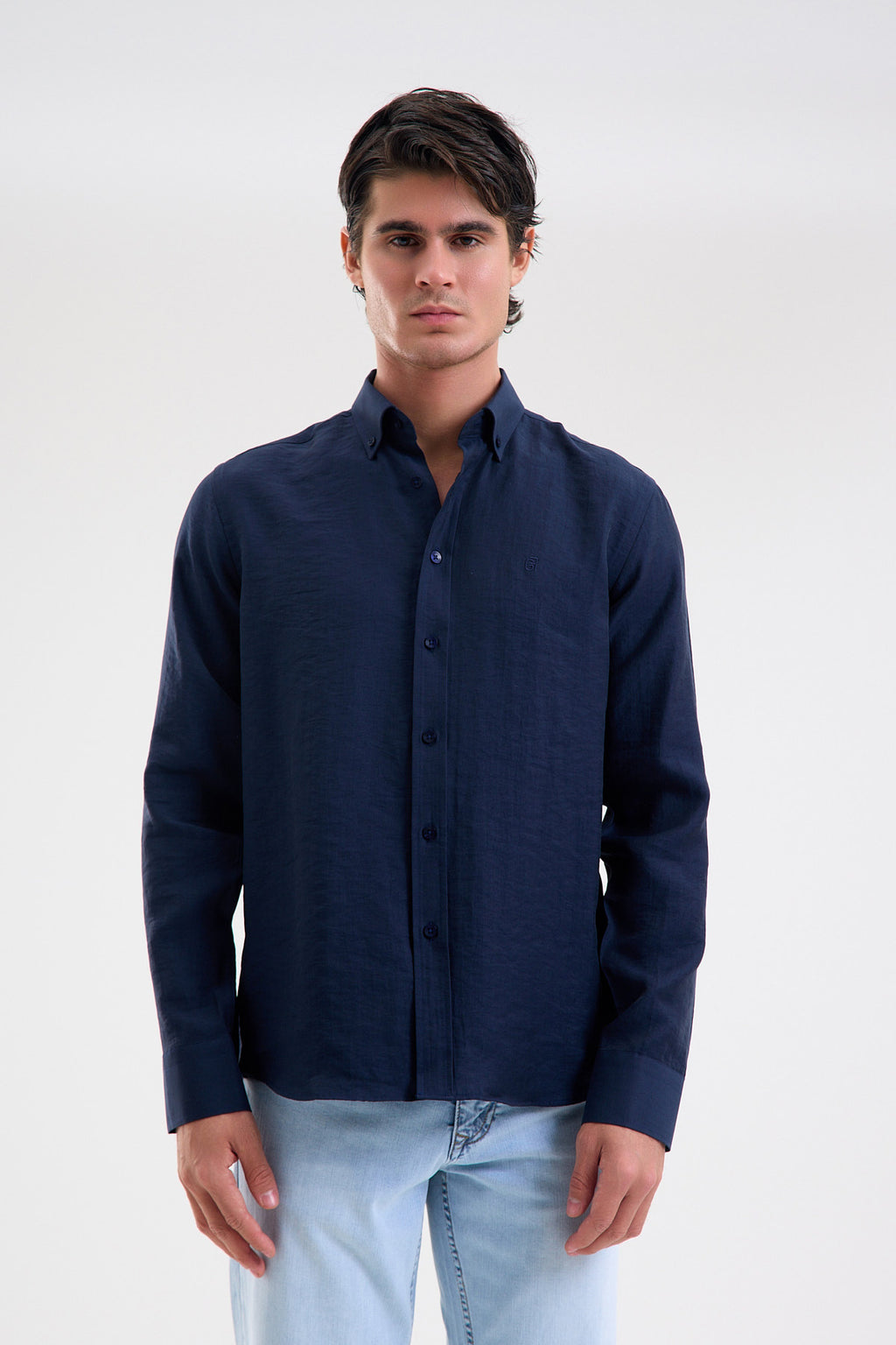 Tencel-Blend Microfiber Shirt