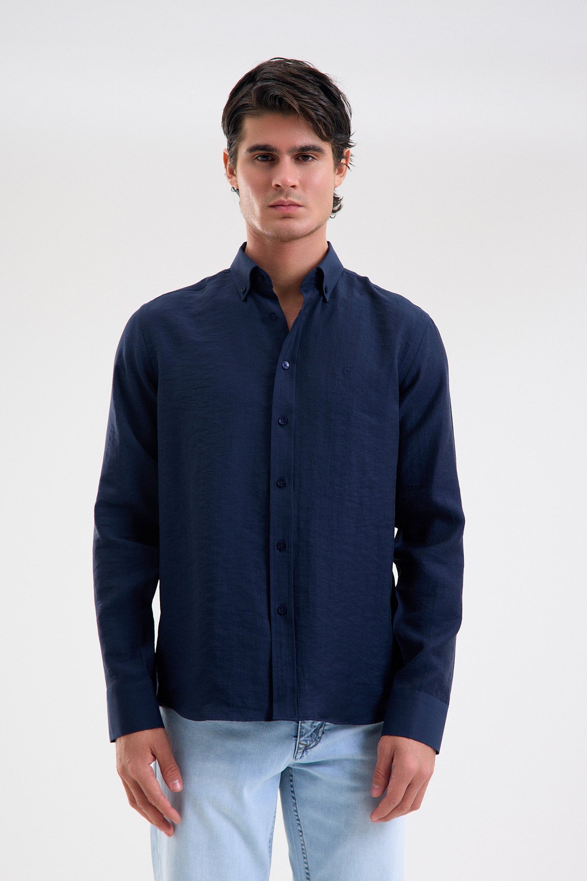 Tencel-Blend Microfiber Shirt