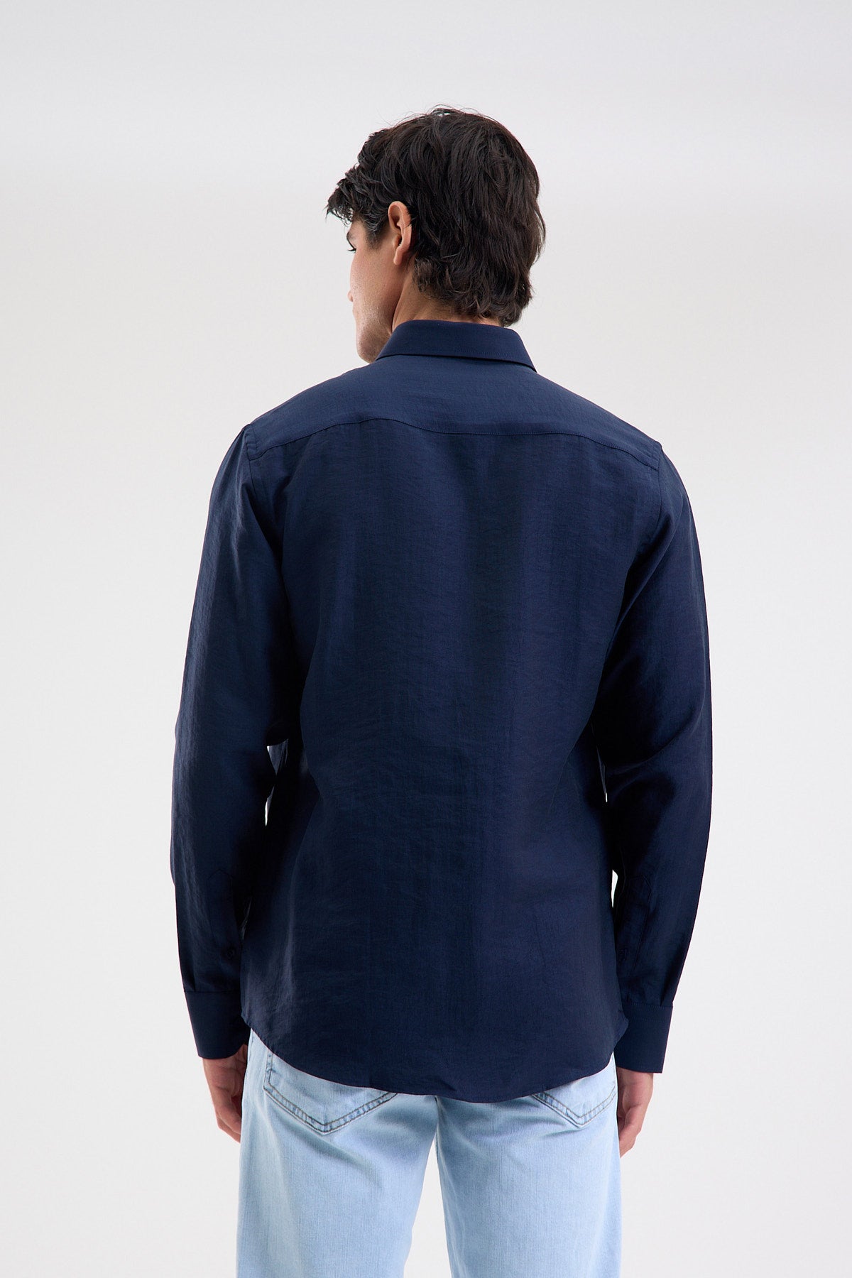 Tencel-Blend Microfiber Shirt