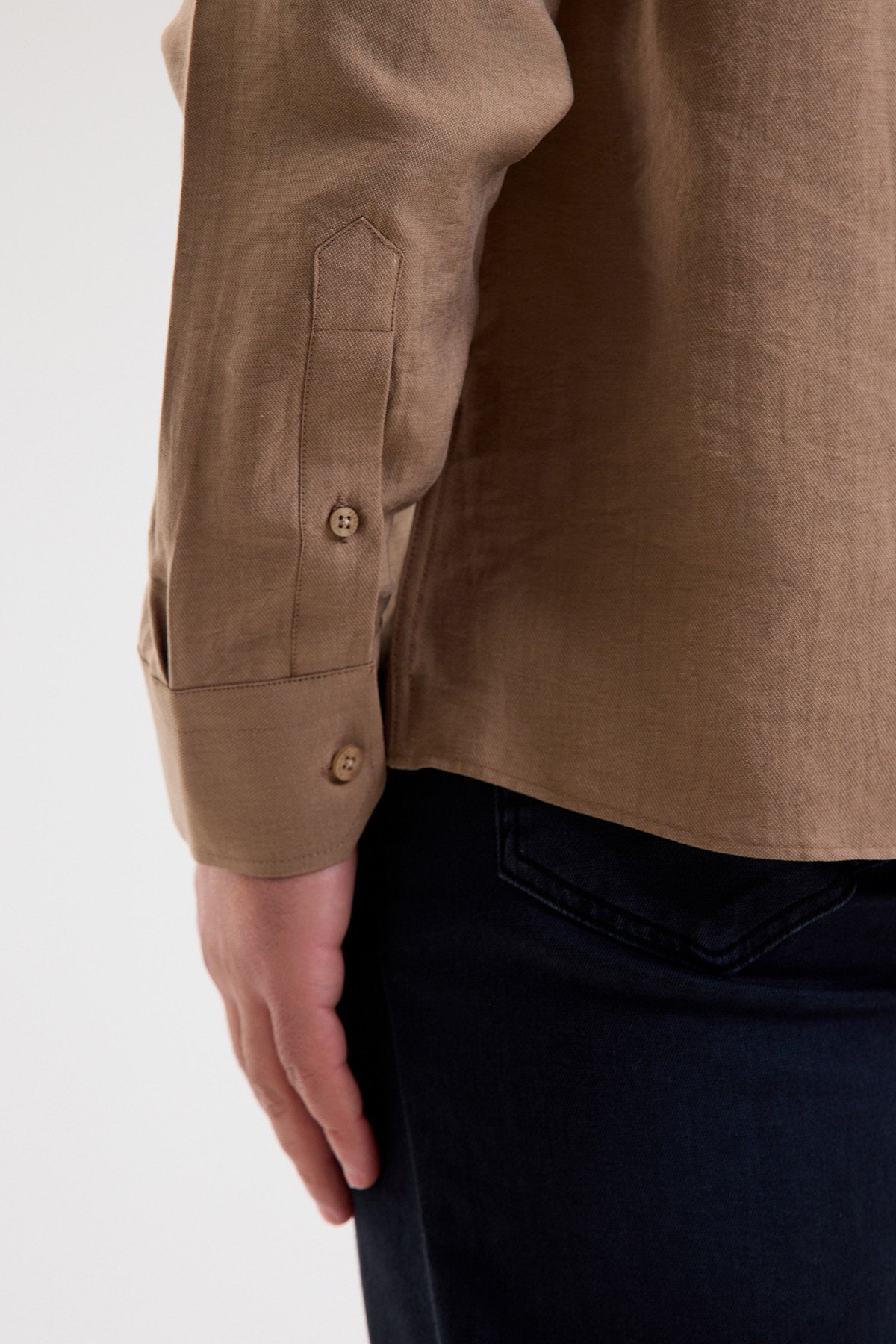 Tencel-Blend Microfiber Shirt