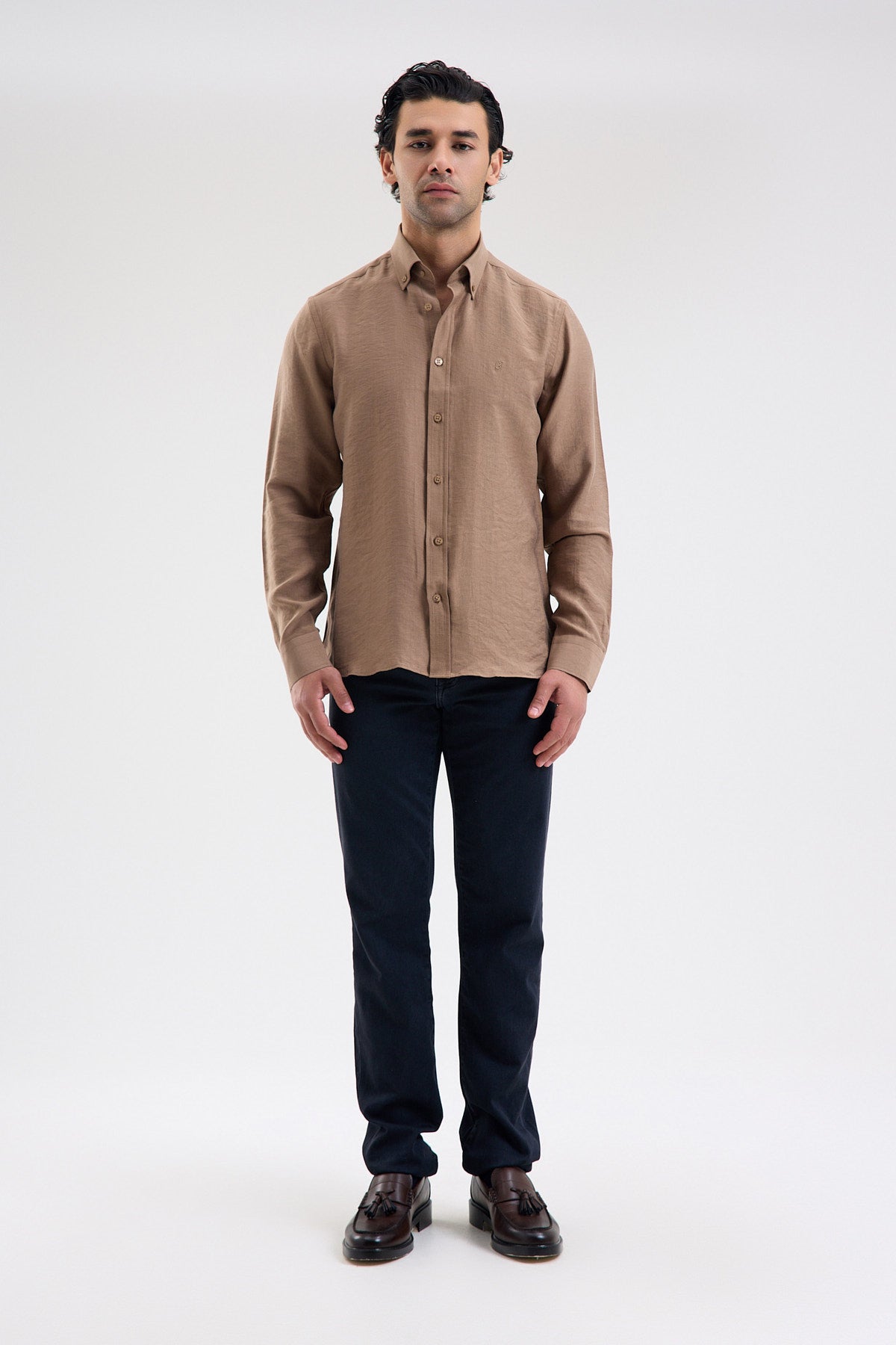 Tencel-Blend Microfiber Shirt