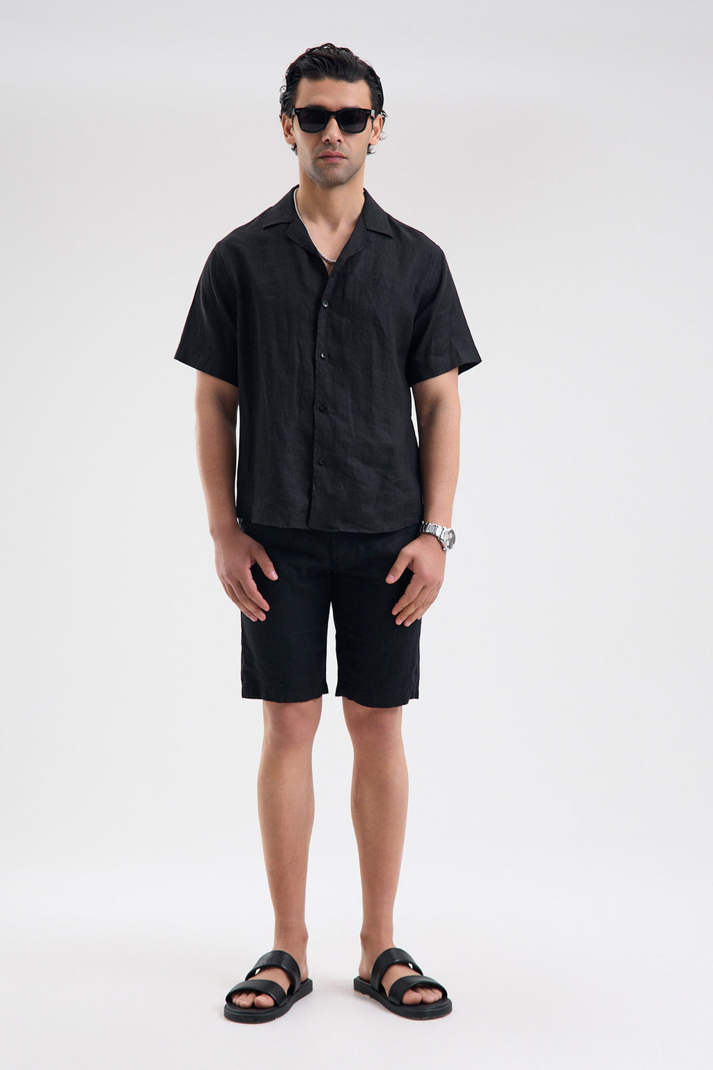 Pure Linen Short Sleeve Shirt