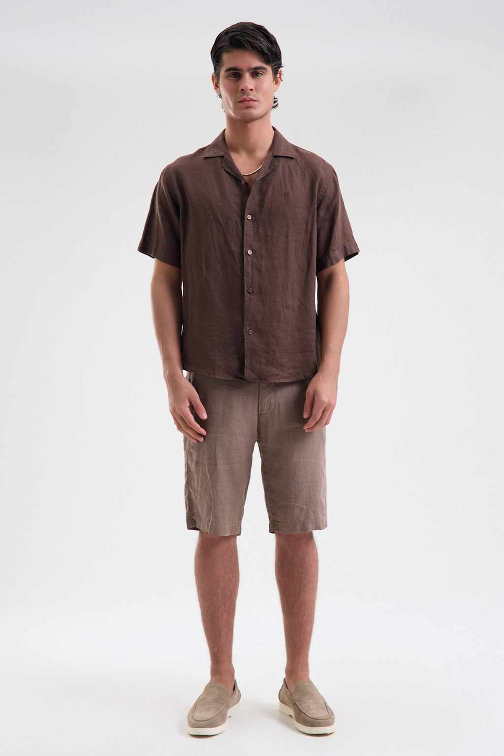Pure Linen Short Sleeve Shirt