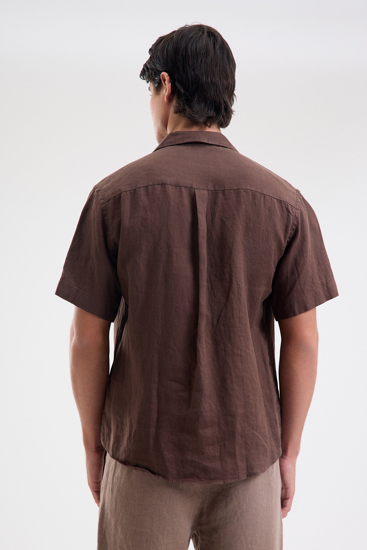 Pure Linen Short Sleeve Shirt