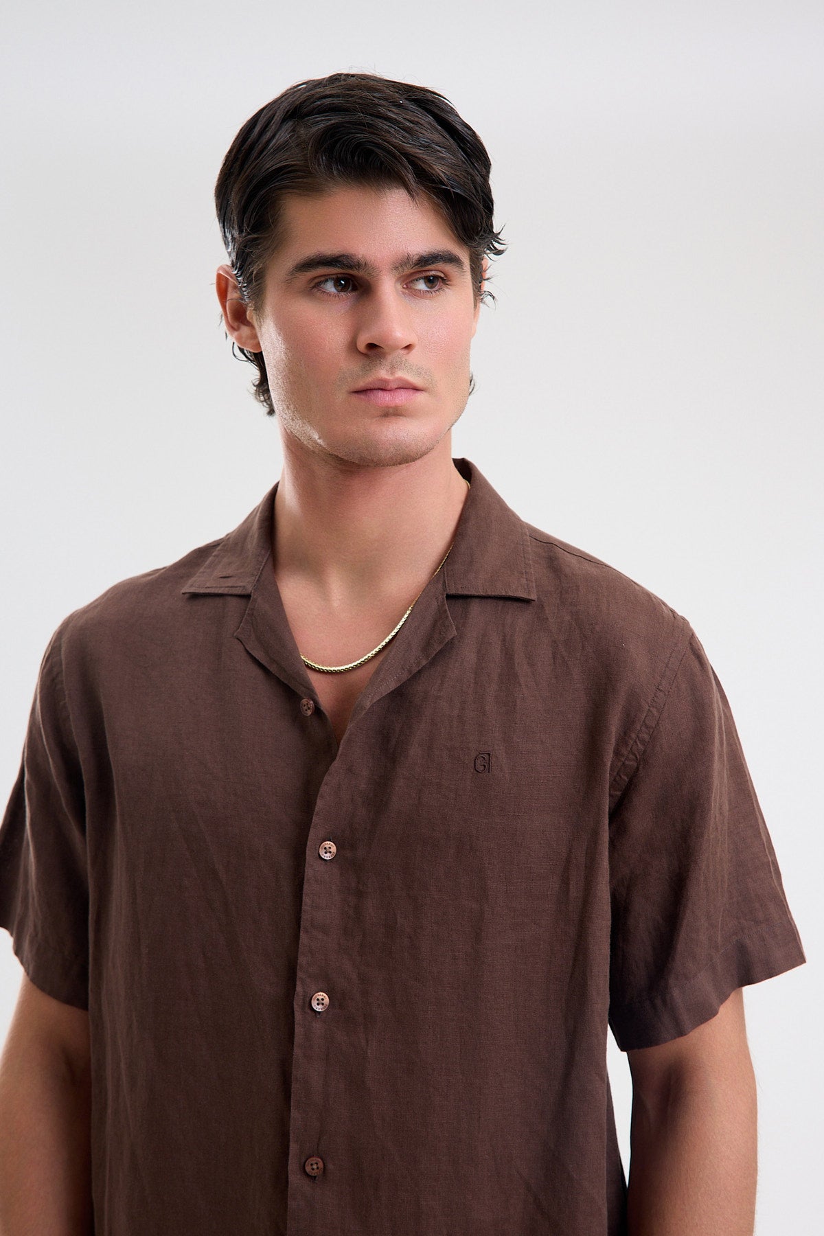 Pure Linen Short Sleeve Shirt