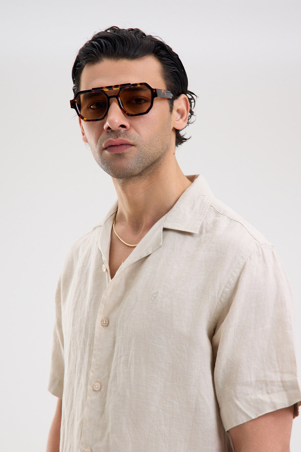 Pure Linen Short Sleeve Shirt