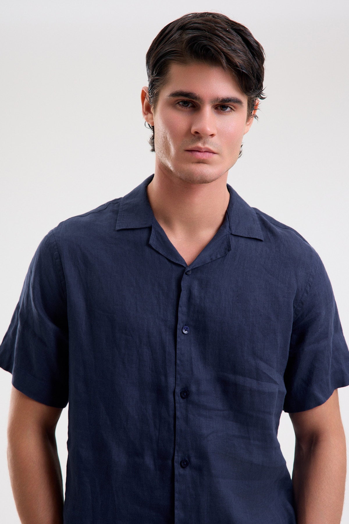 Pure Linen Short Sleeve Shirt