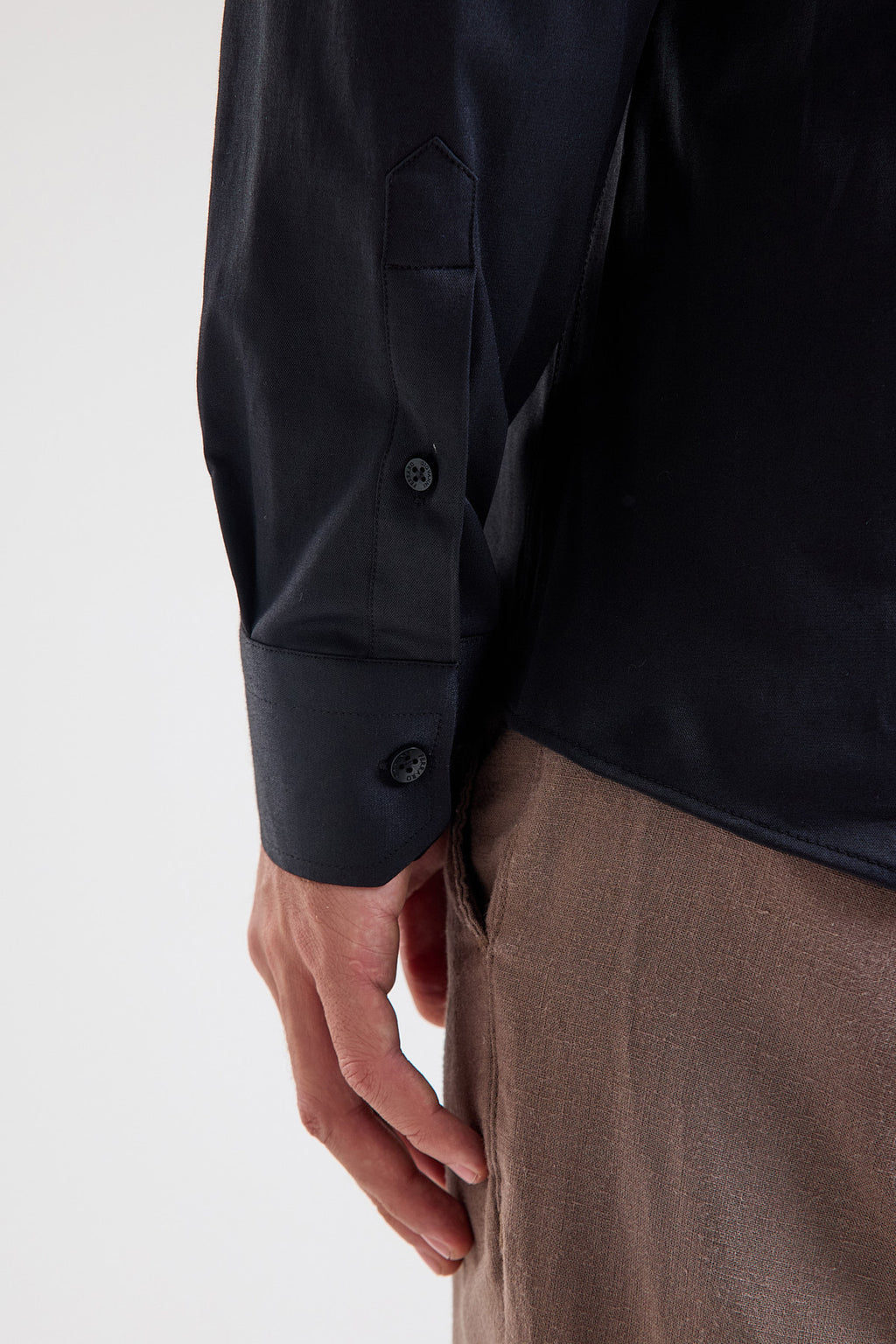 Stretch Cotton Blend Shirt