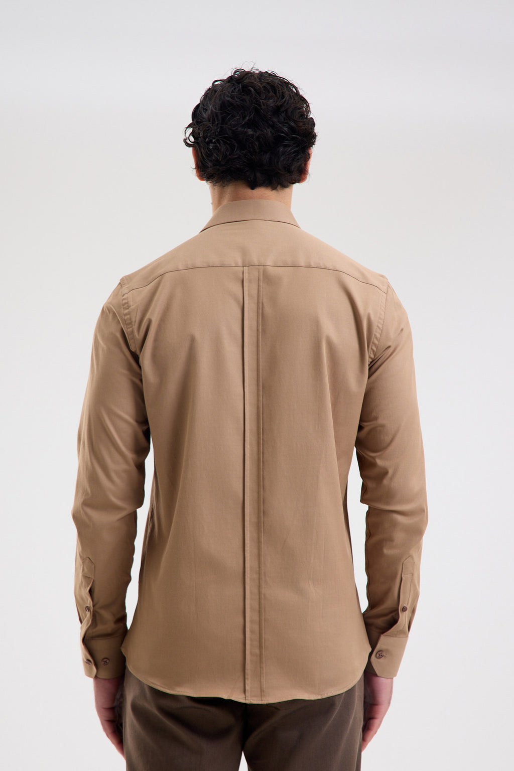 Stretch Cotton Blend Shirt