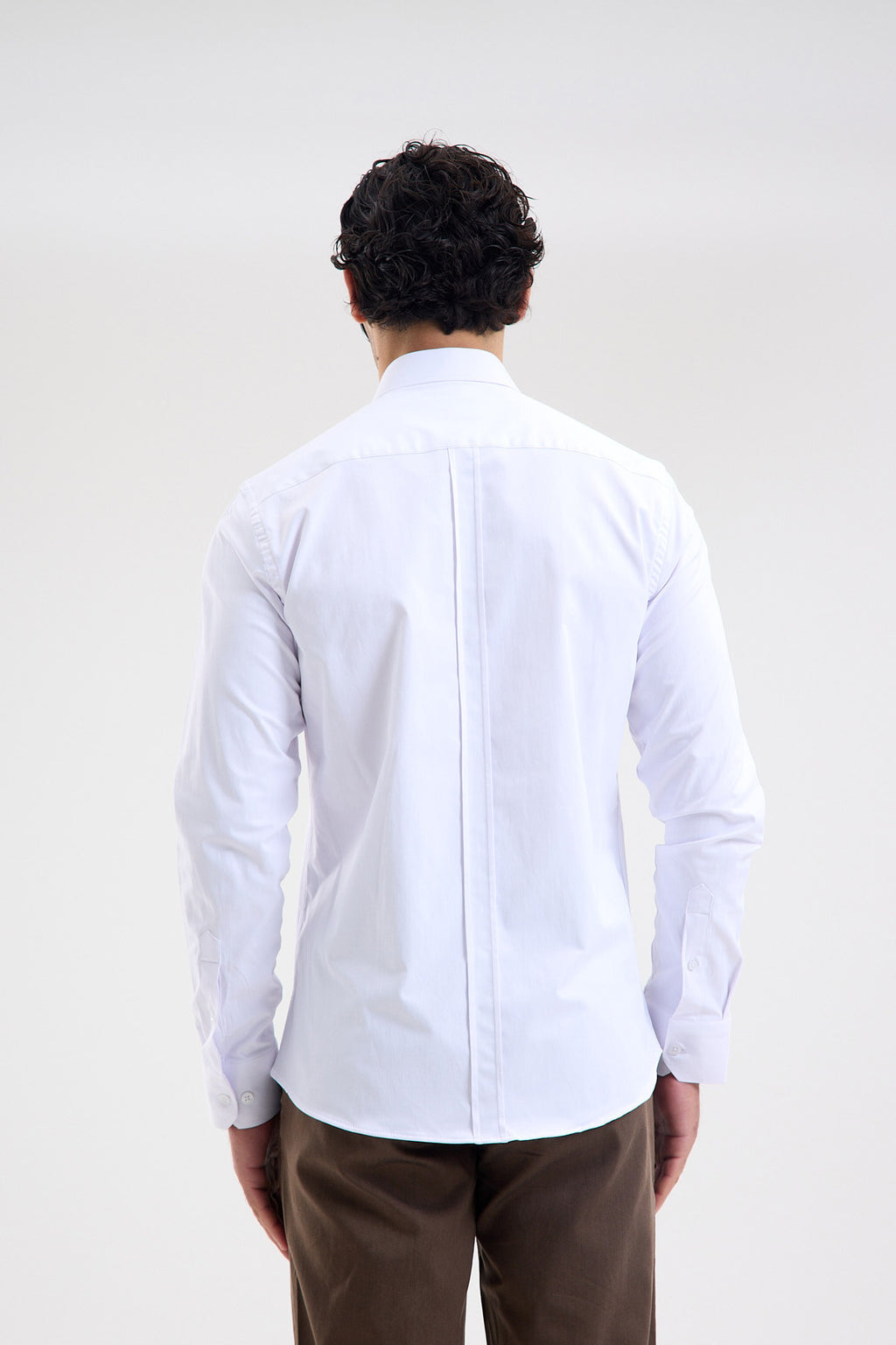 Stretch Cotton Blend Shirt