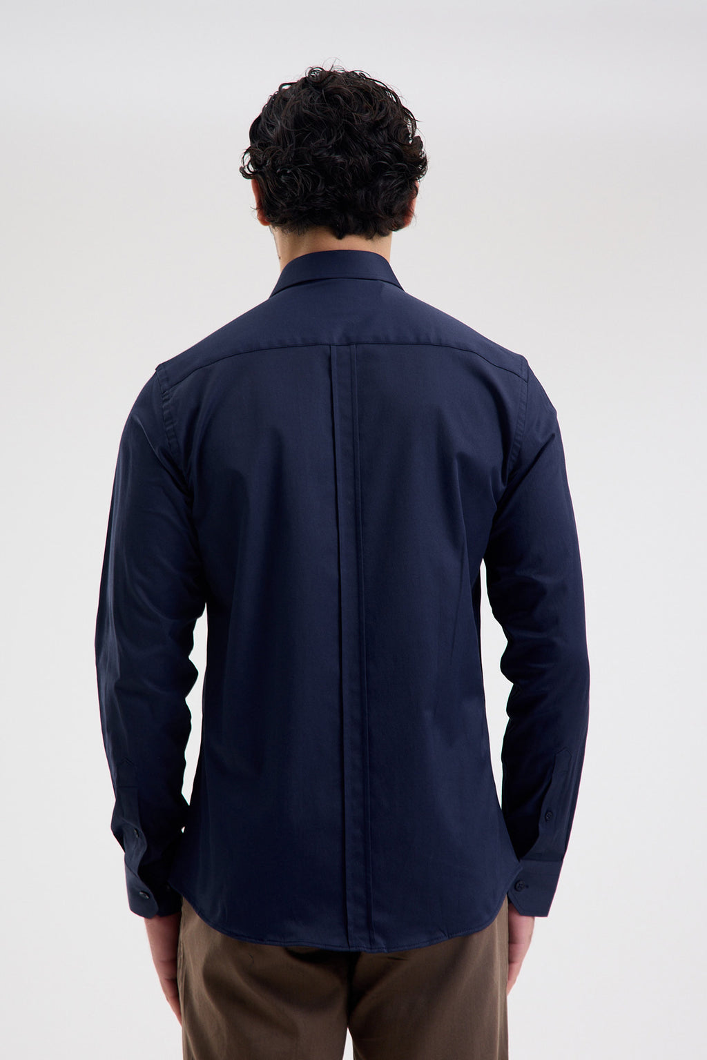 Stretch Cotton Blend Shirt
