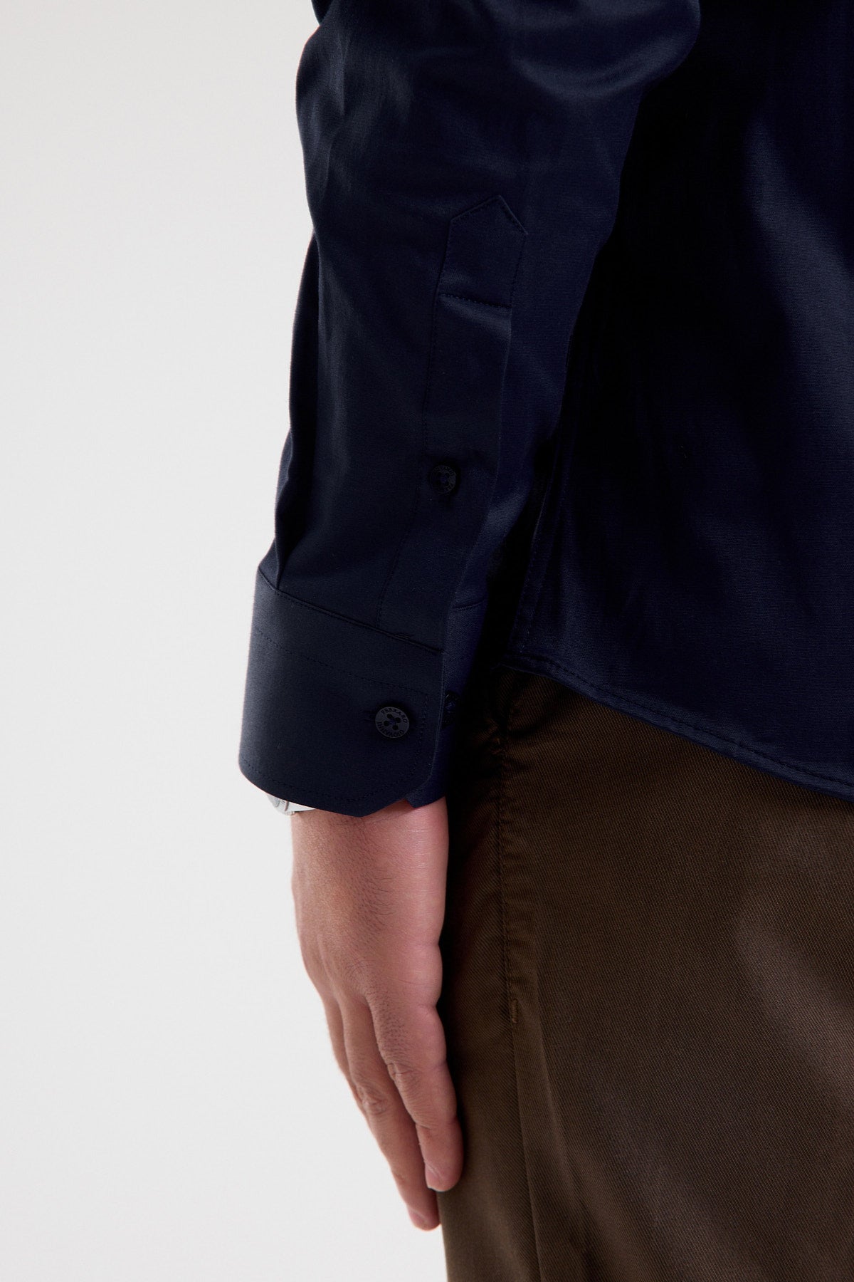 Stretch Cotton Blend Shirt