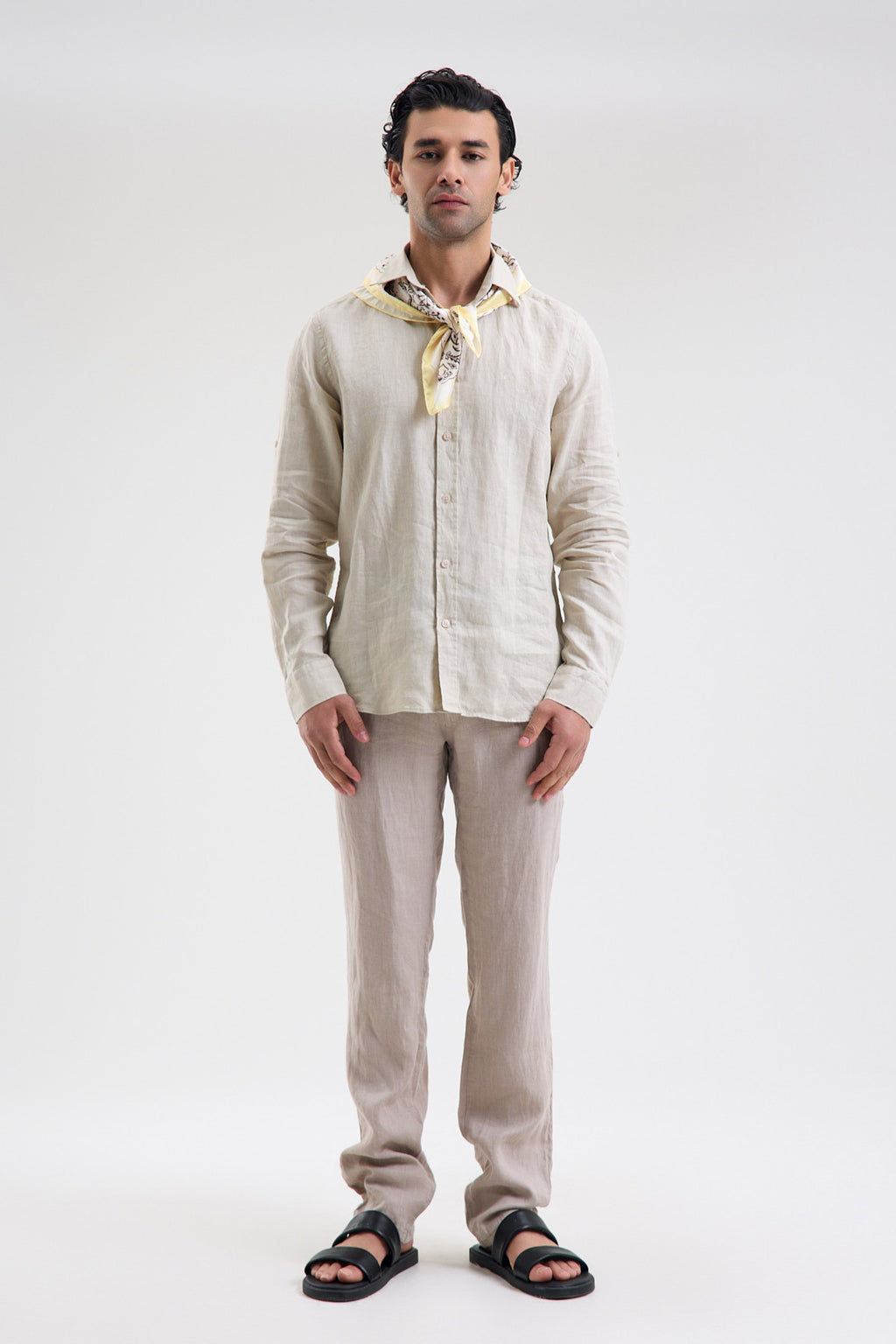 Pure Linen Long Sleeve Shirt