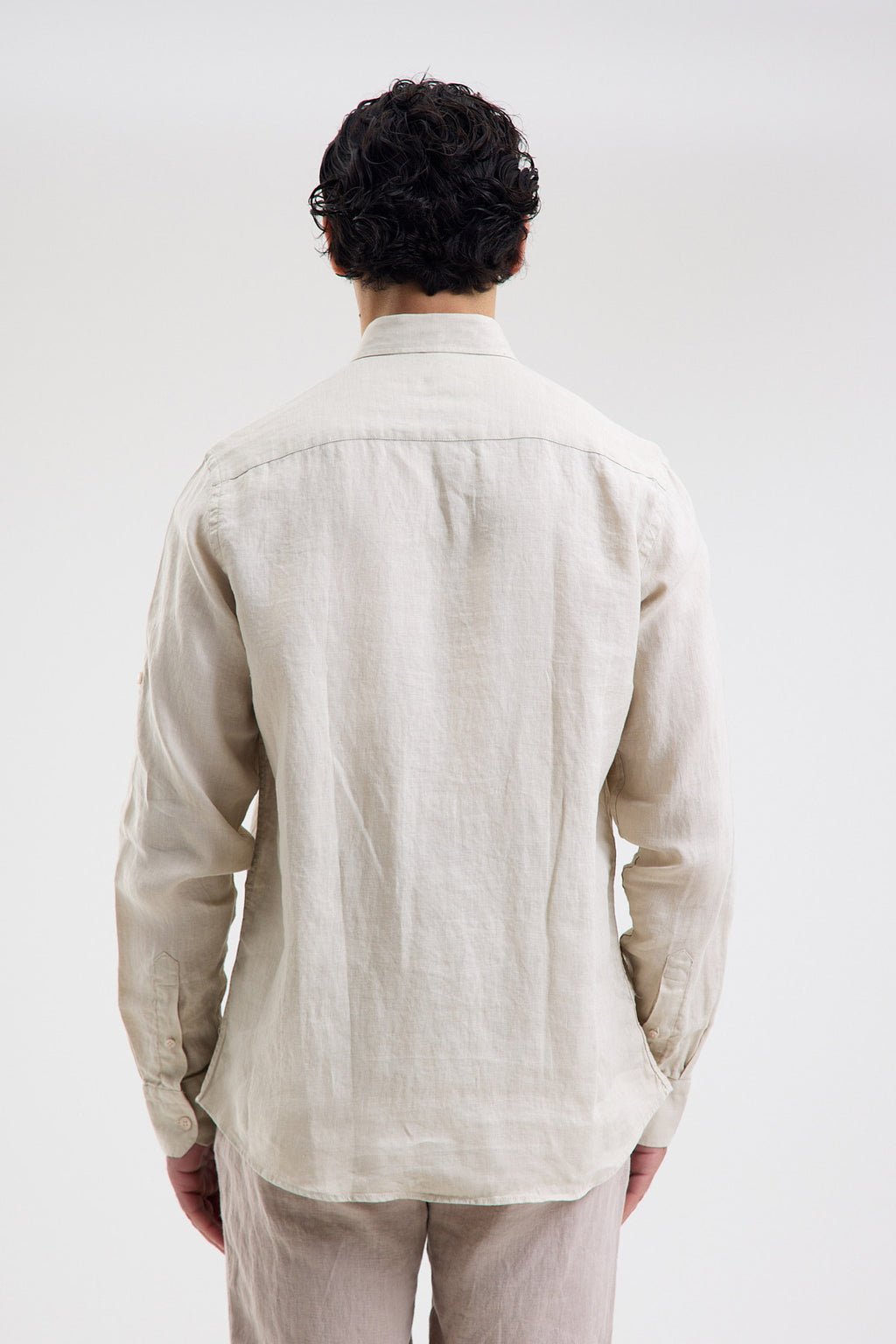 Pure Linen Long Sleeve Shirt