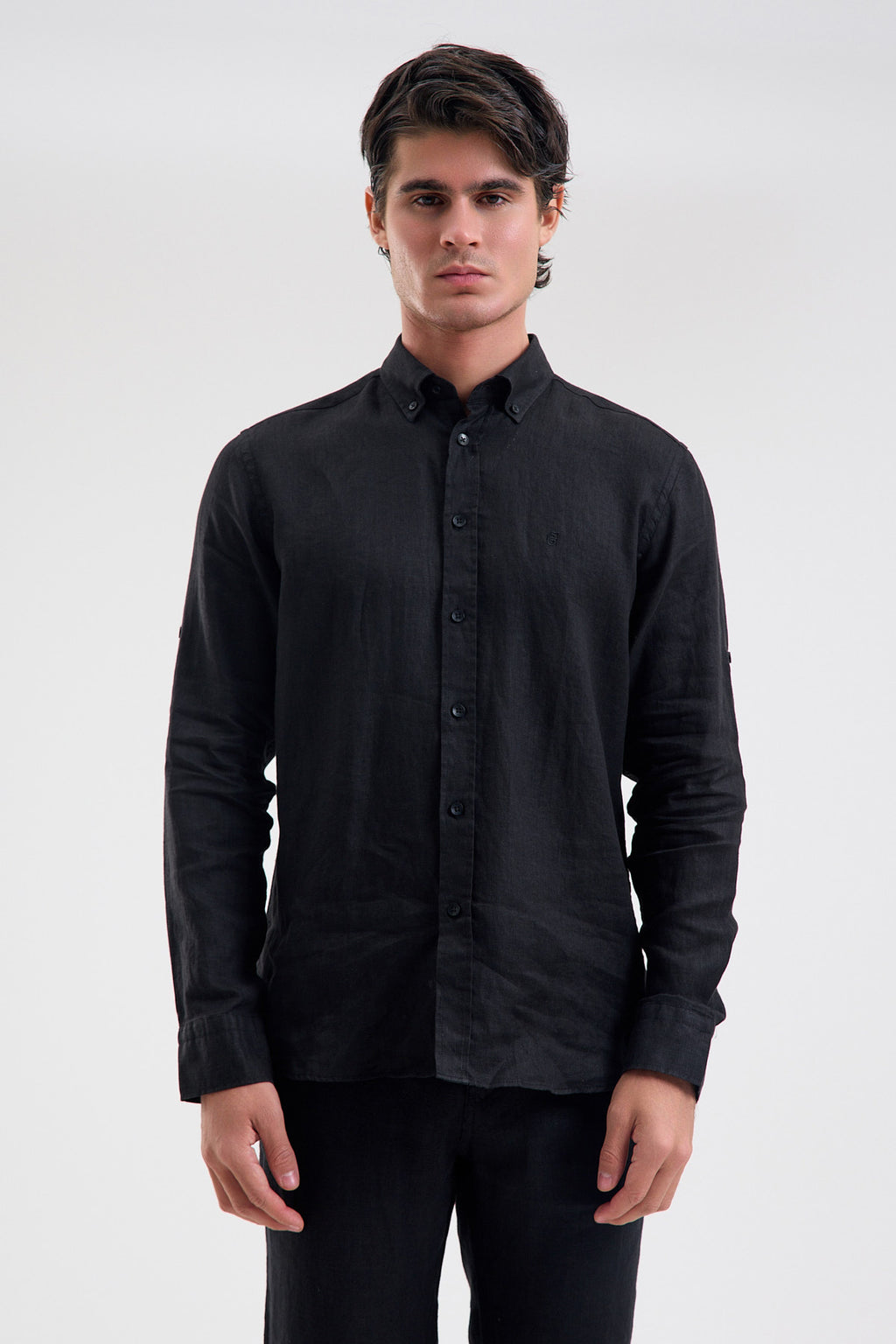 Pure Linen Long Sleeve Shirt
