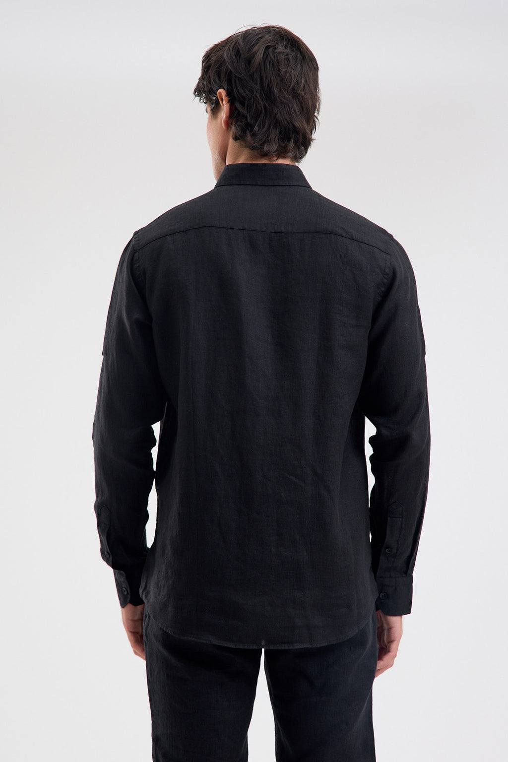 Pure Linen Long Sleeve Shirt