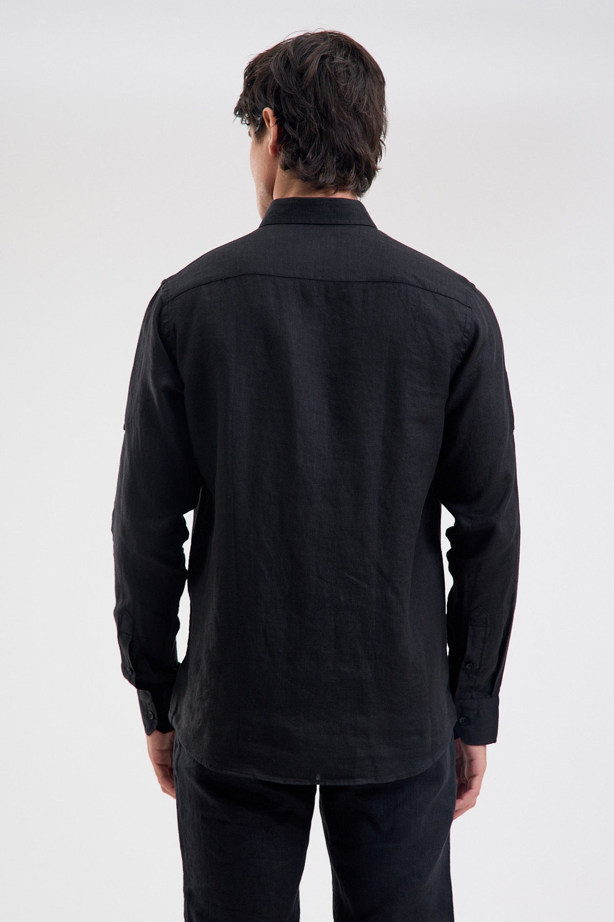 Pure Linen Long Sleeve Shirt