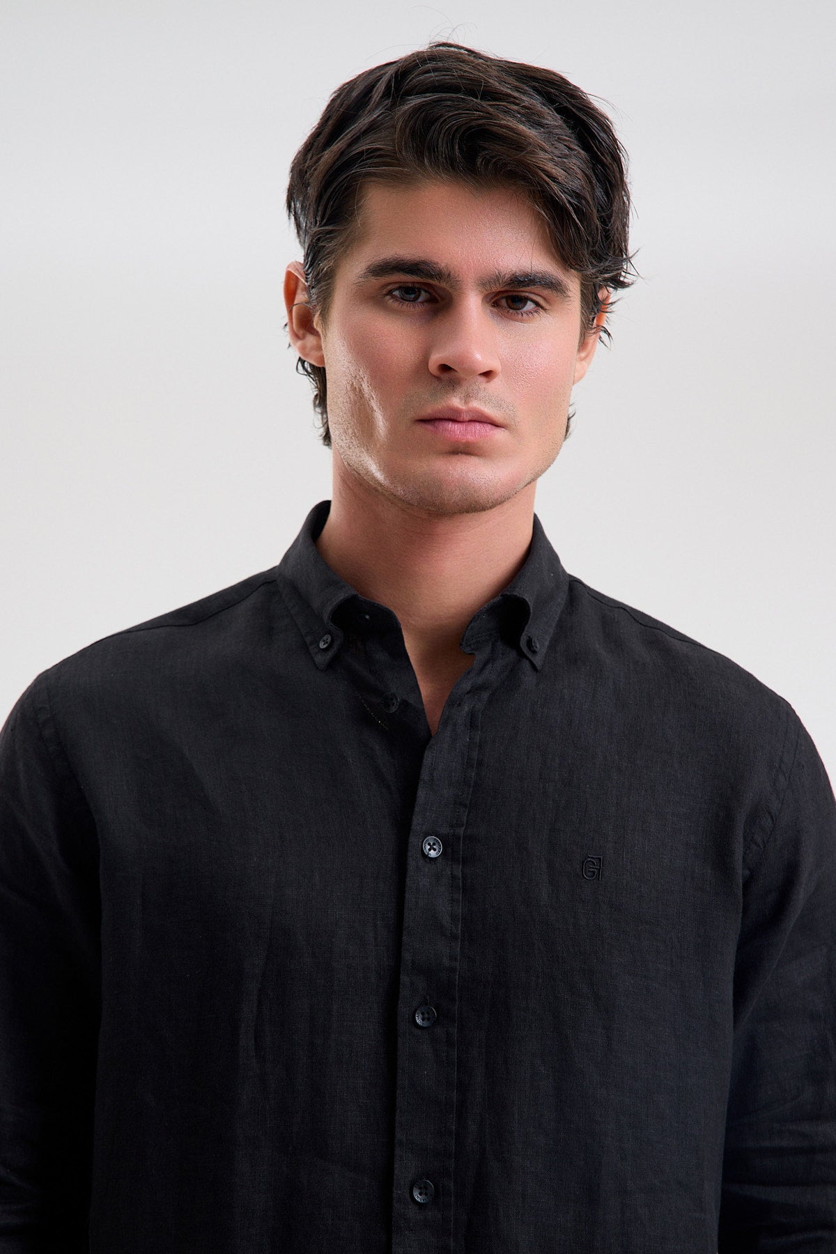 Pure Linen Long Sleeve Shirt
