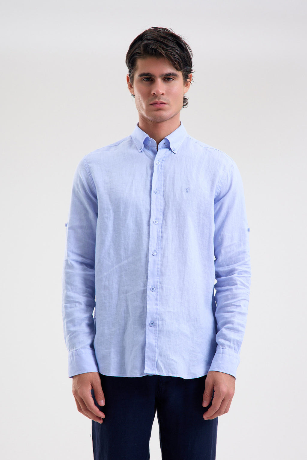 Pure Linen Long Sleeve Shirt
