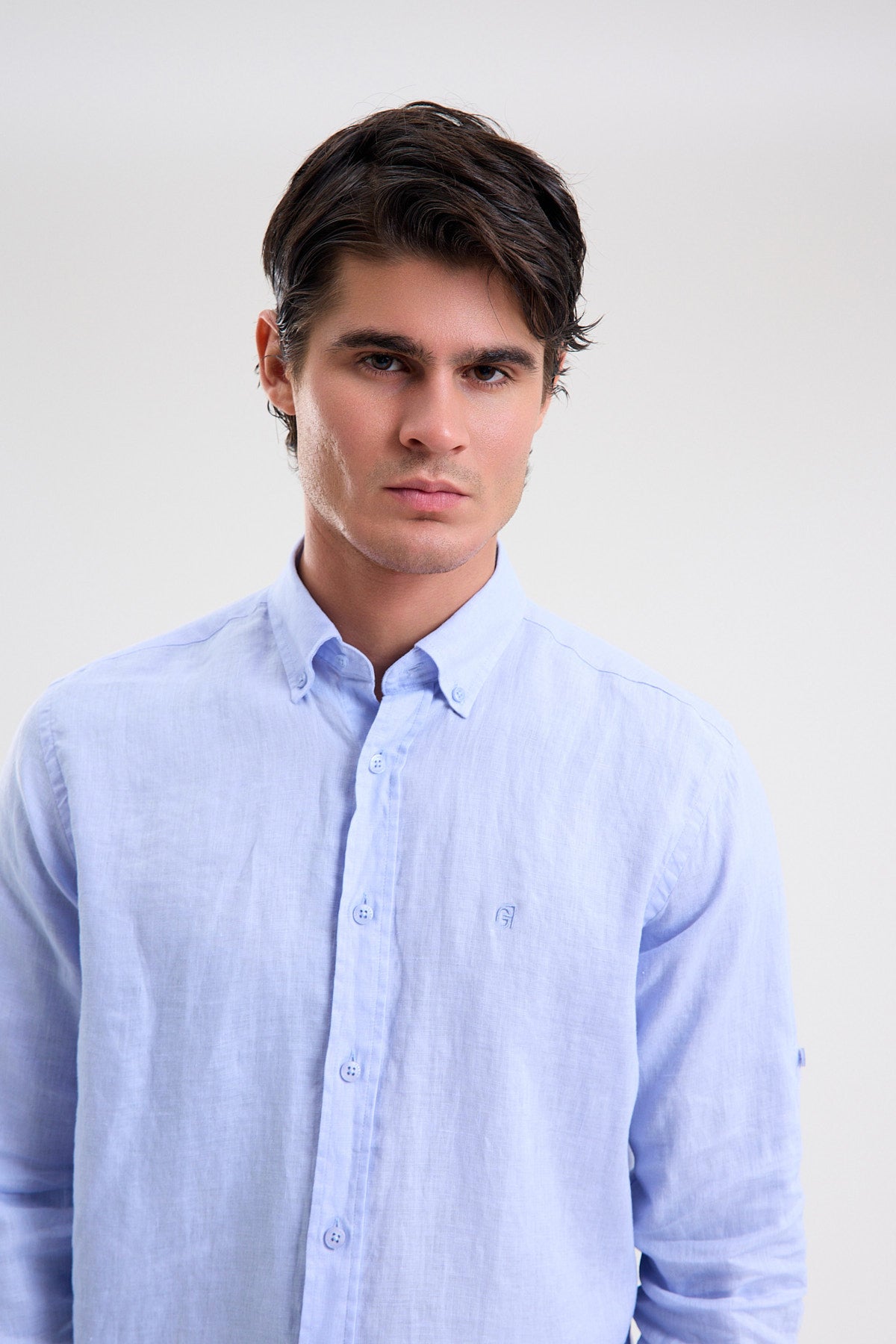 Pure Linen Long Sleeve Shirt