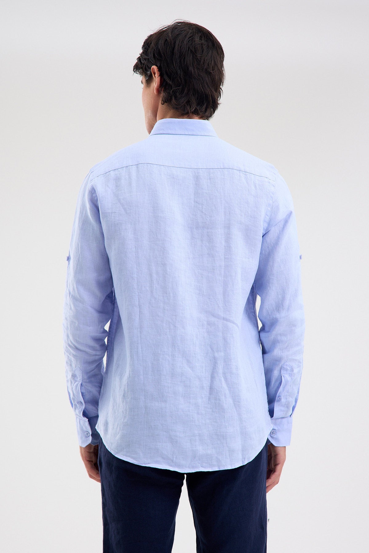 Pure Linen Long Sleeve Shirt