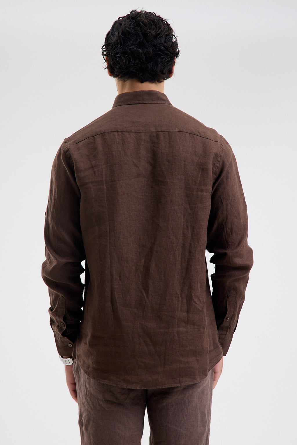 Pure Linen Long Sleeve Shirt