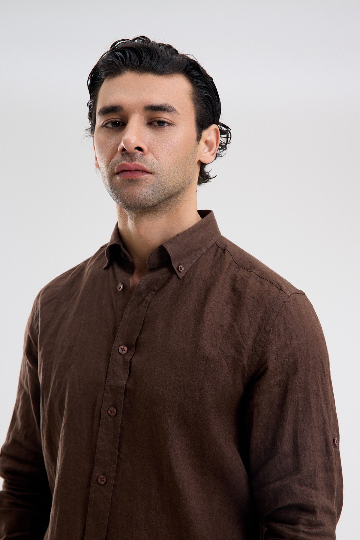Pure Linen Long Sleeve Shirt