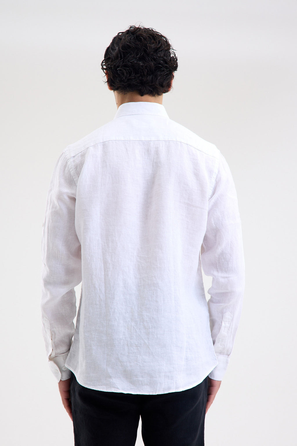 Pure Linen Long Sleeve Shirt