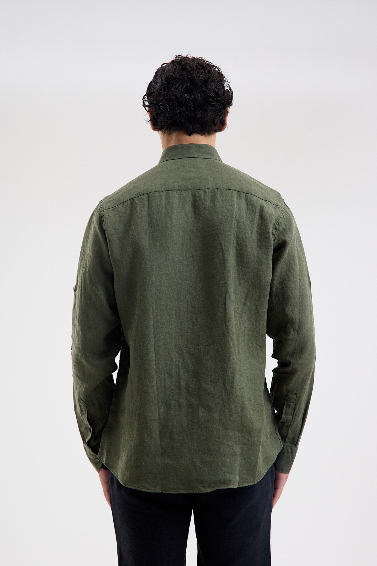 Pure Linen Long Sleeve Shirt