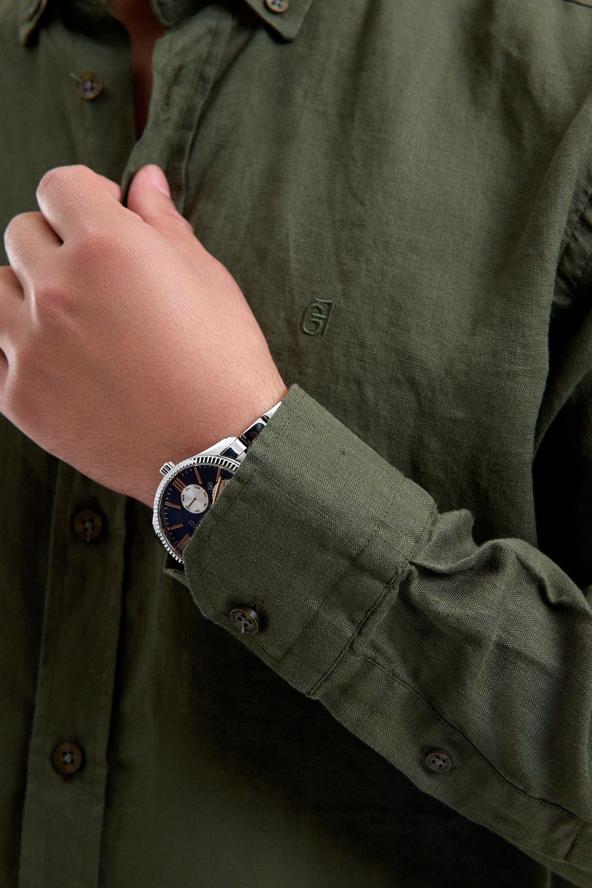 Pure Linen Long Sleeve Shirt