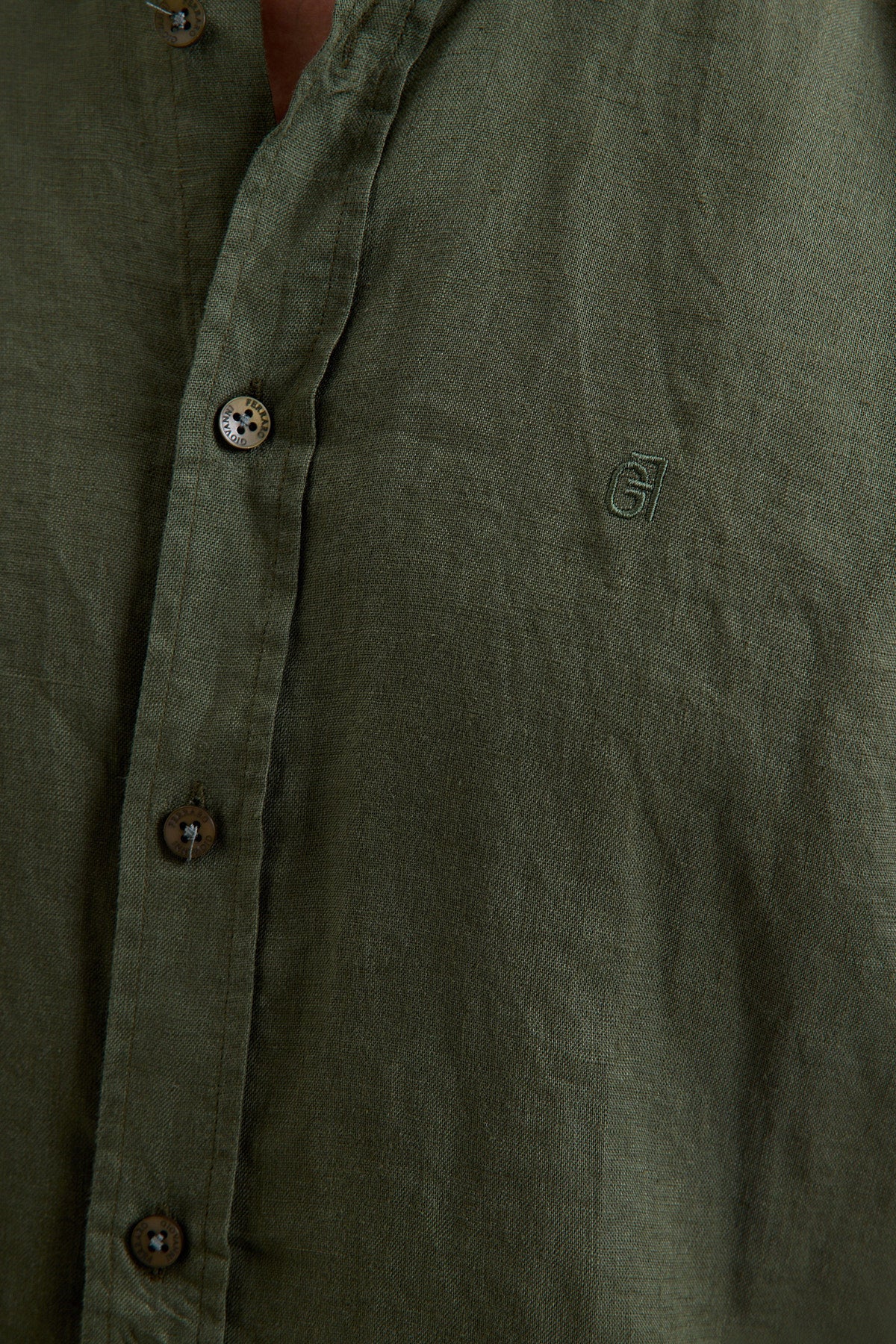 Pure Linen Long Sleeve Shirt