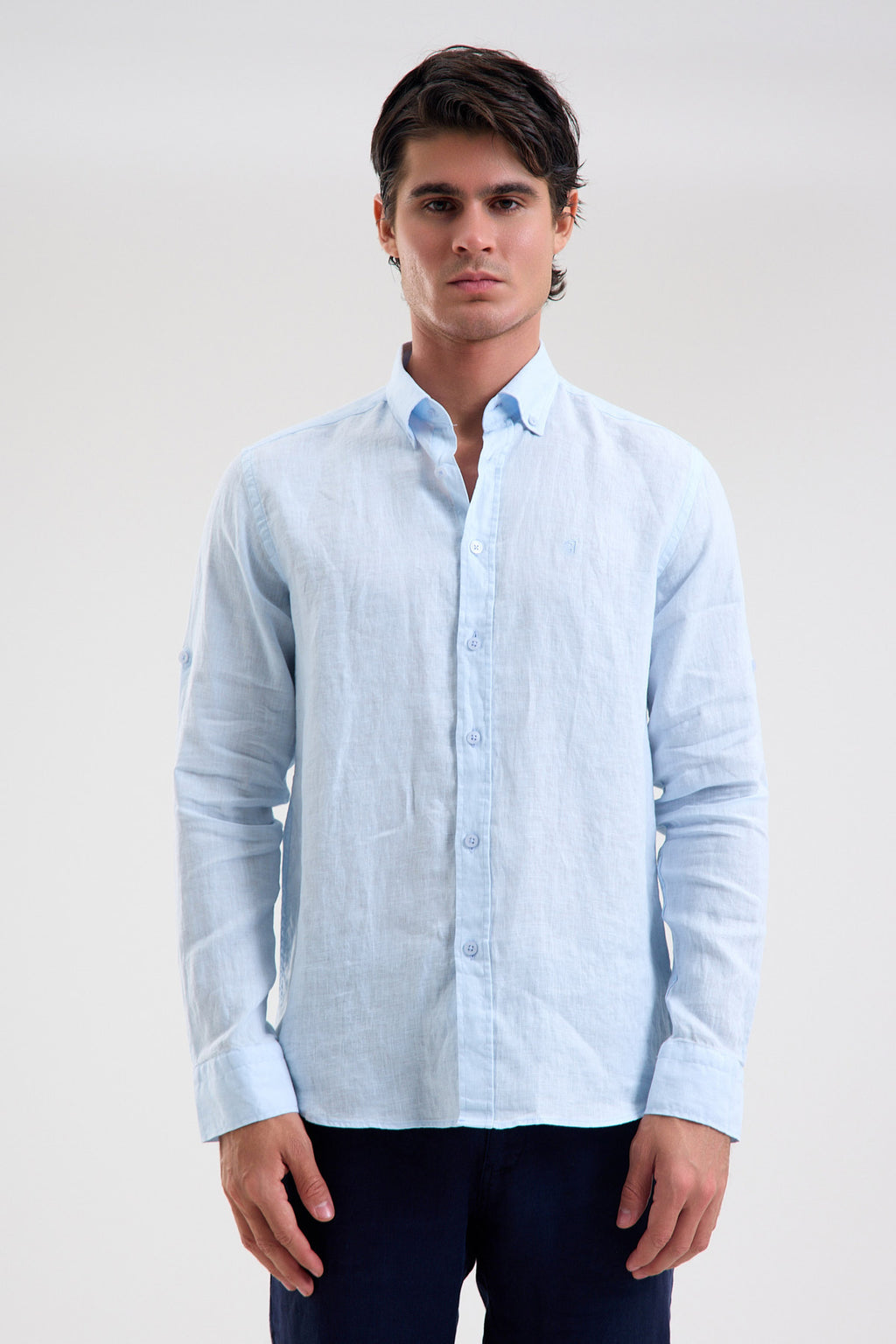 Pure Linen Long Sleeve Shirt