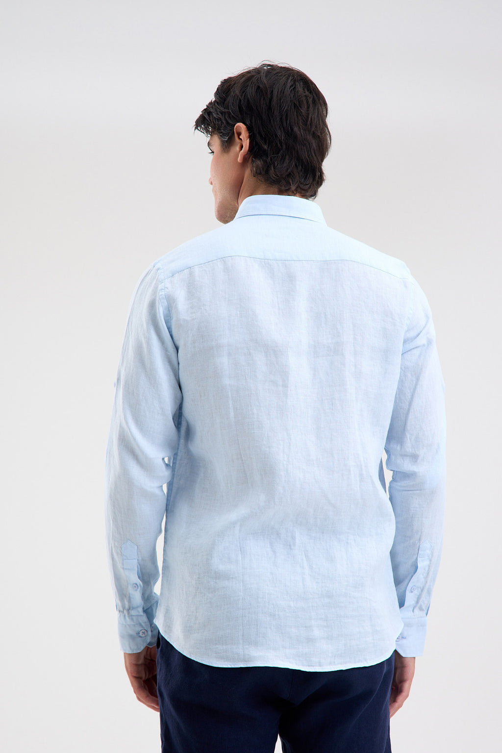 Pure Linen Long Sleeve Shirt