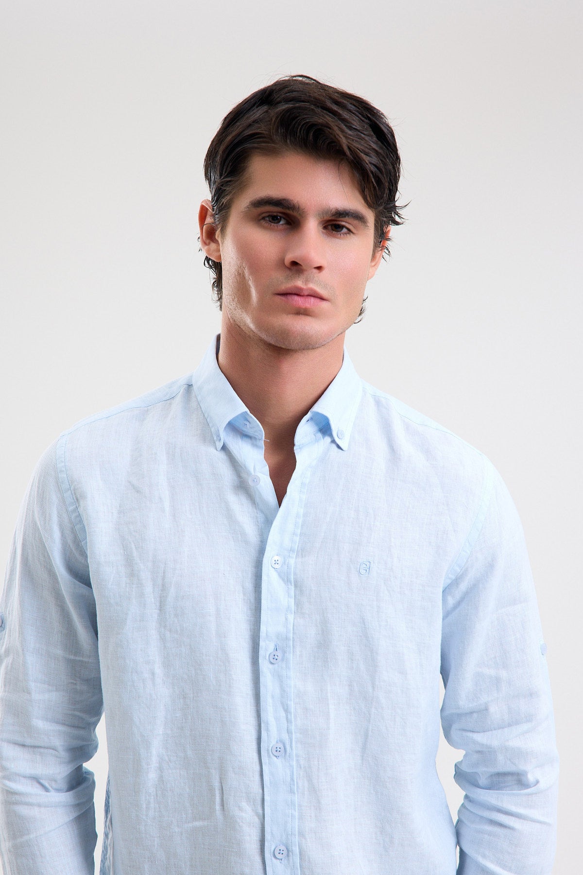 Pure Linen Long Sleeve Shirt