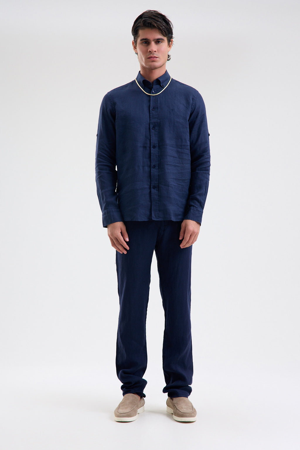Pure Linen Long Sleeve Shirt
