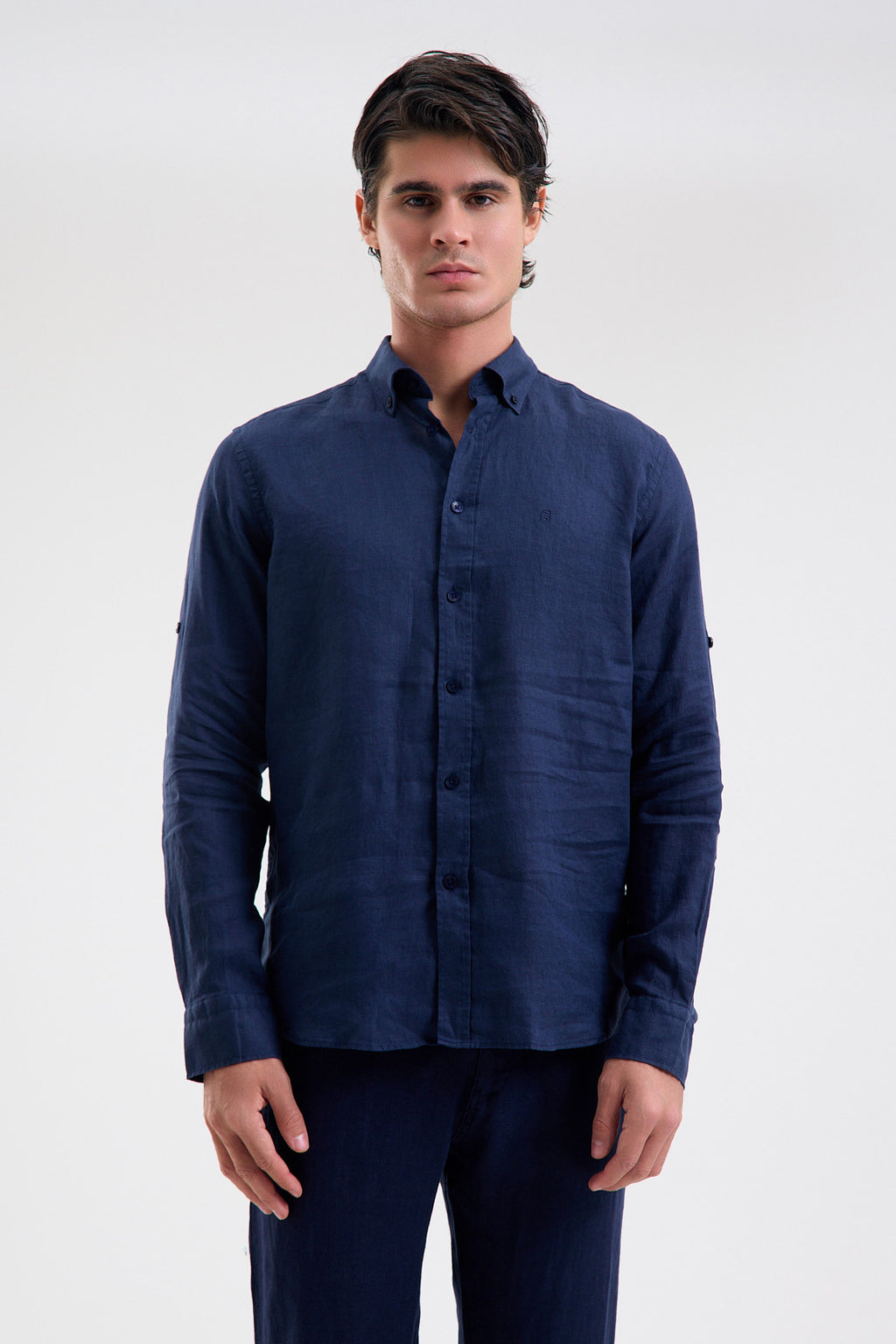 Pure Linen Long Sleeve Shirt