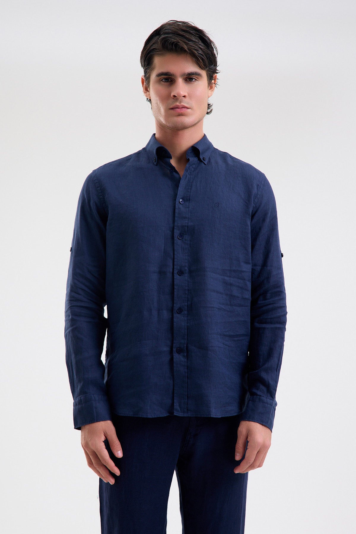 Pure Linen Long Sleeve Shirt
