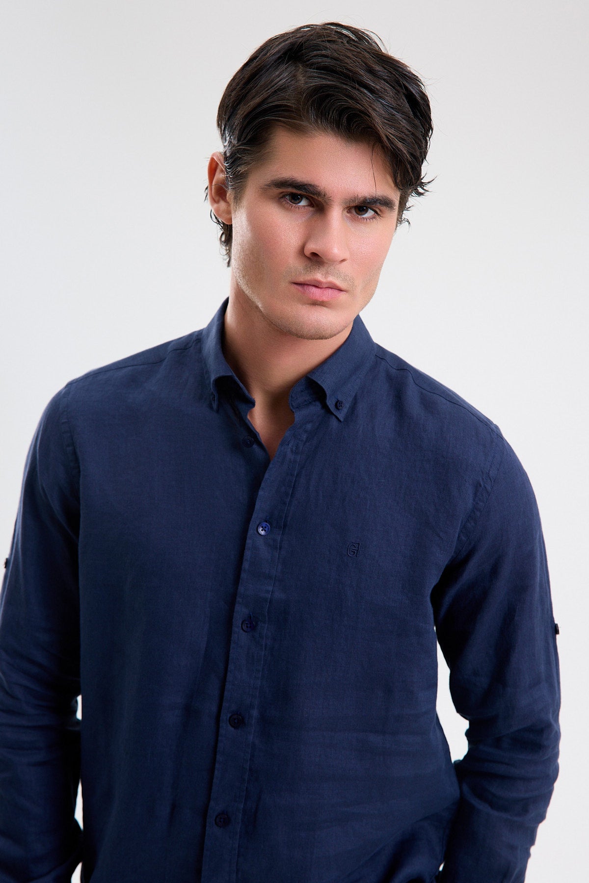 Pure Linen Long Sleeve Shirt