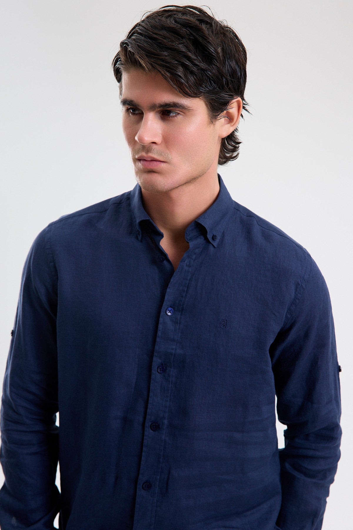 Pure Linen Long Sleeve Shirt