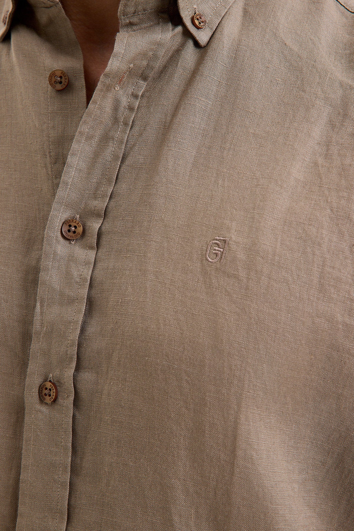 Pure Linen Long Sleeve Shirt