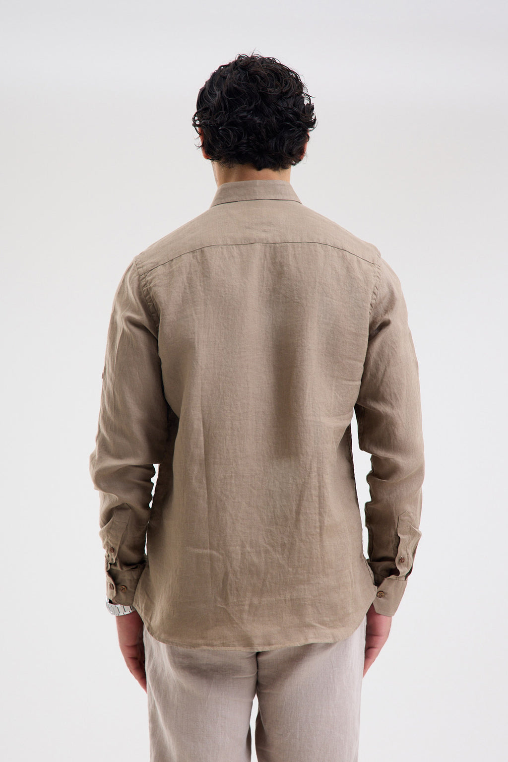 Pure Linen Long Sleeve Shirt