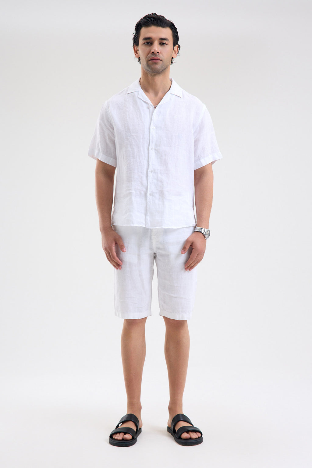 Pure Linen Short Sleeve Shirt