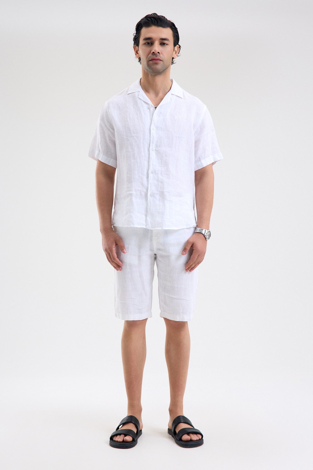 Pure Linen Short Sleeve Shirt