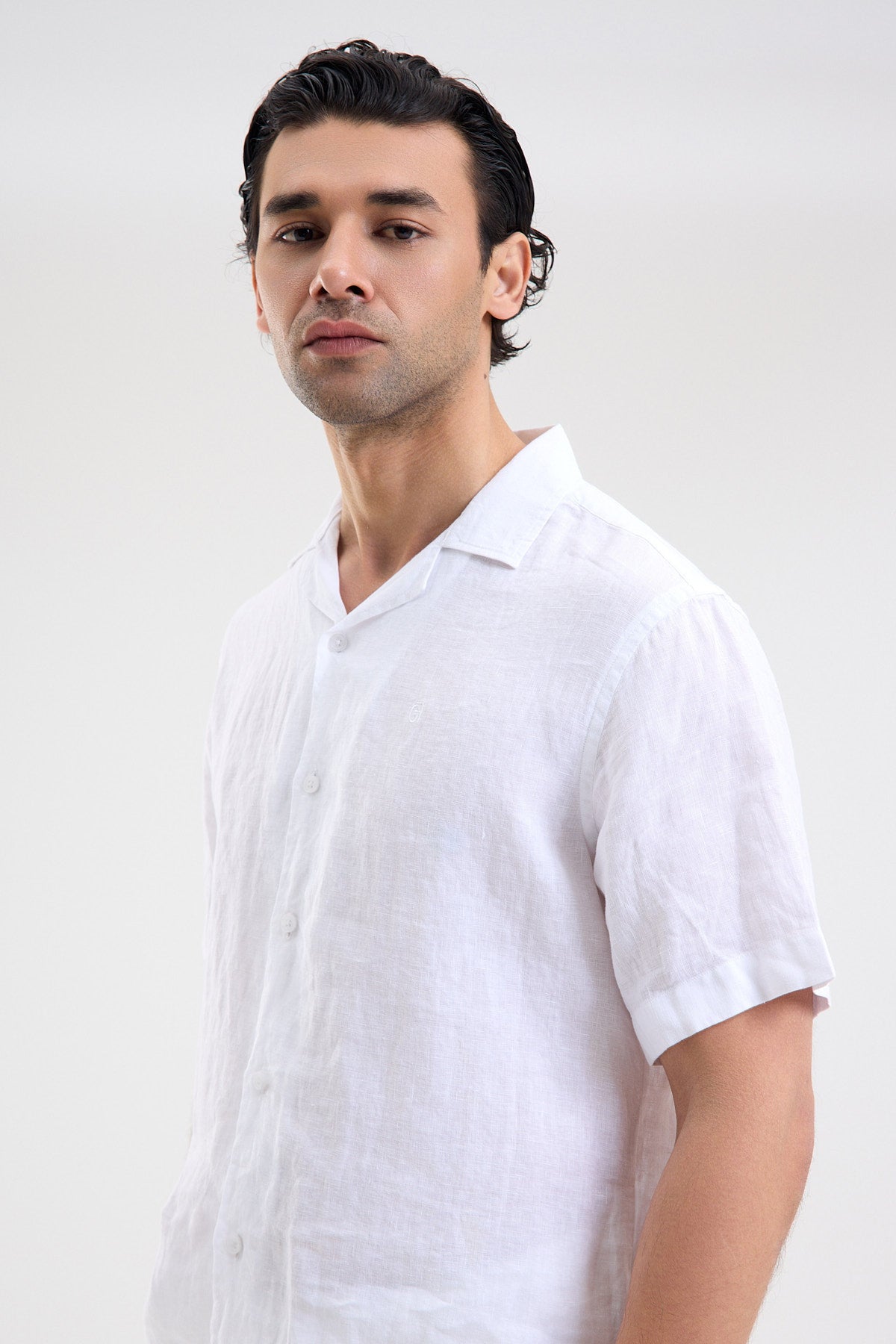 Pure Linen Short Sleeve Shirt